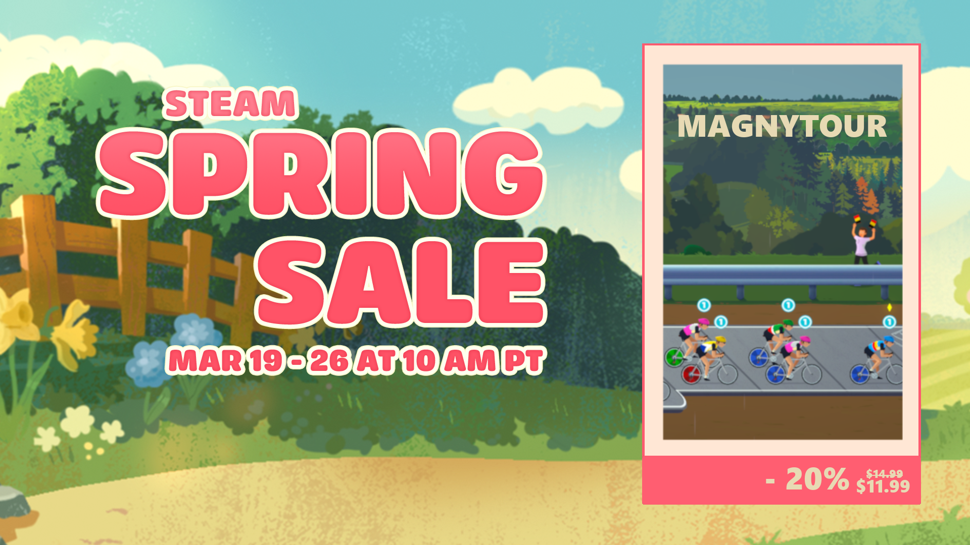 Soldes de printemps 2026 Magnytour Steam