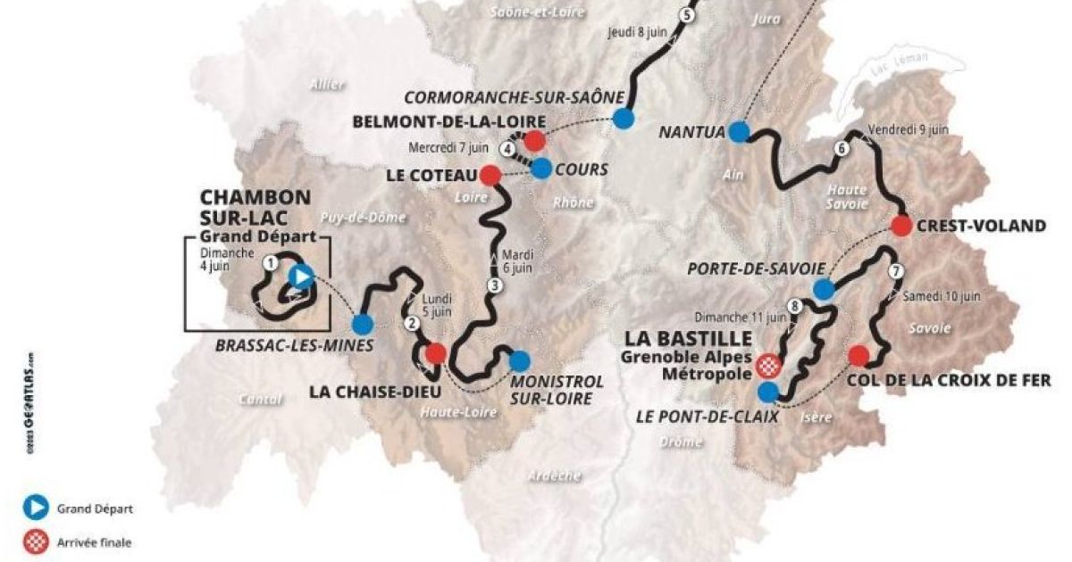 Criterium-du-Dauphiné  2023 (anciennement Dauphiné libéré)